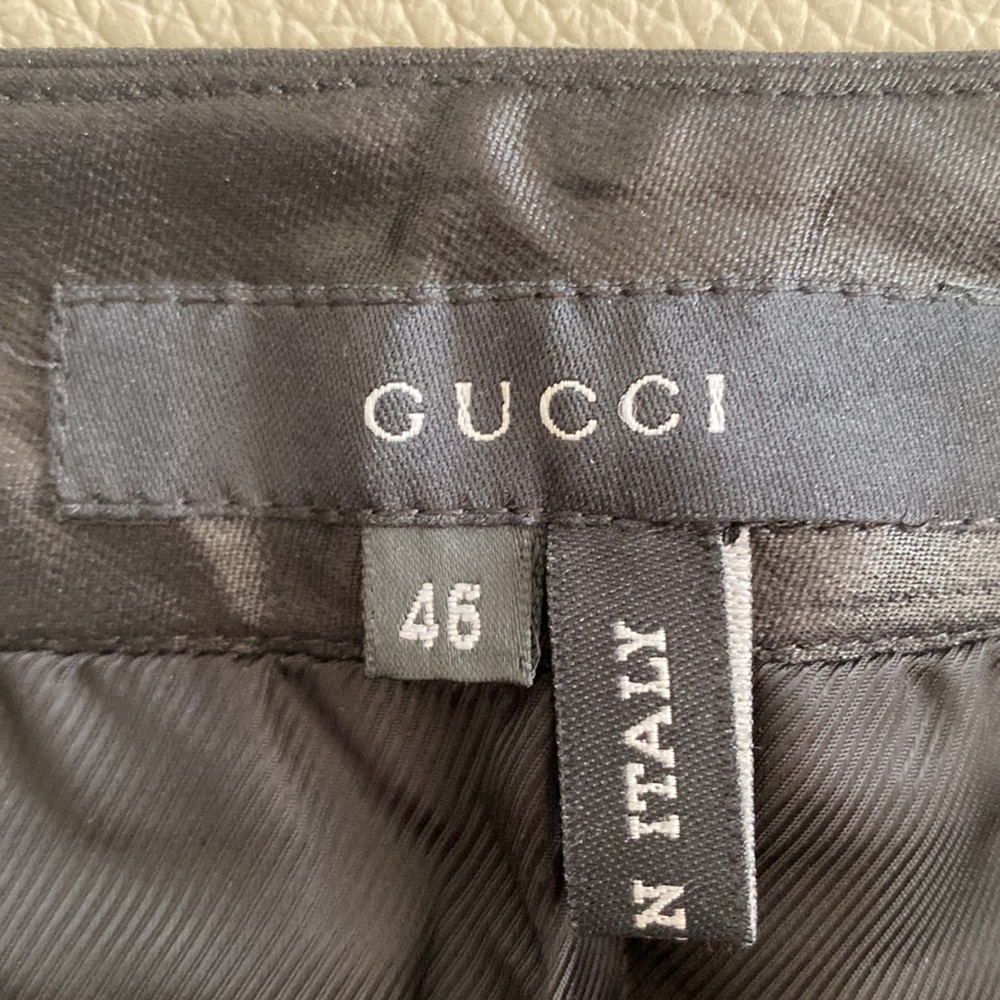 Gucci black pencil skirt